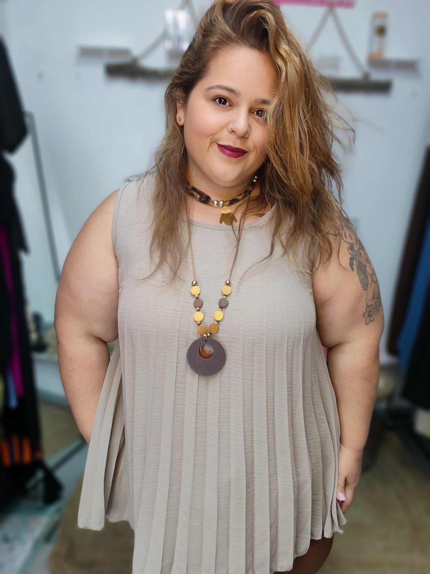Blusa Tablas