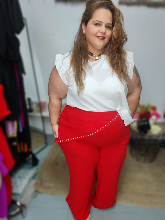 Pantalón pañuelo Tachuelas