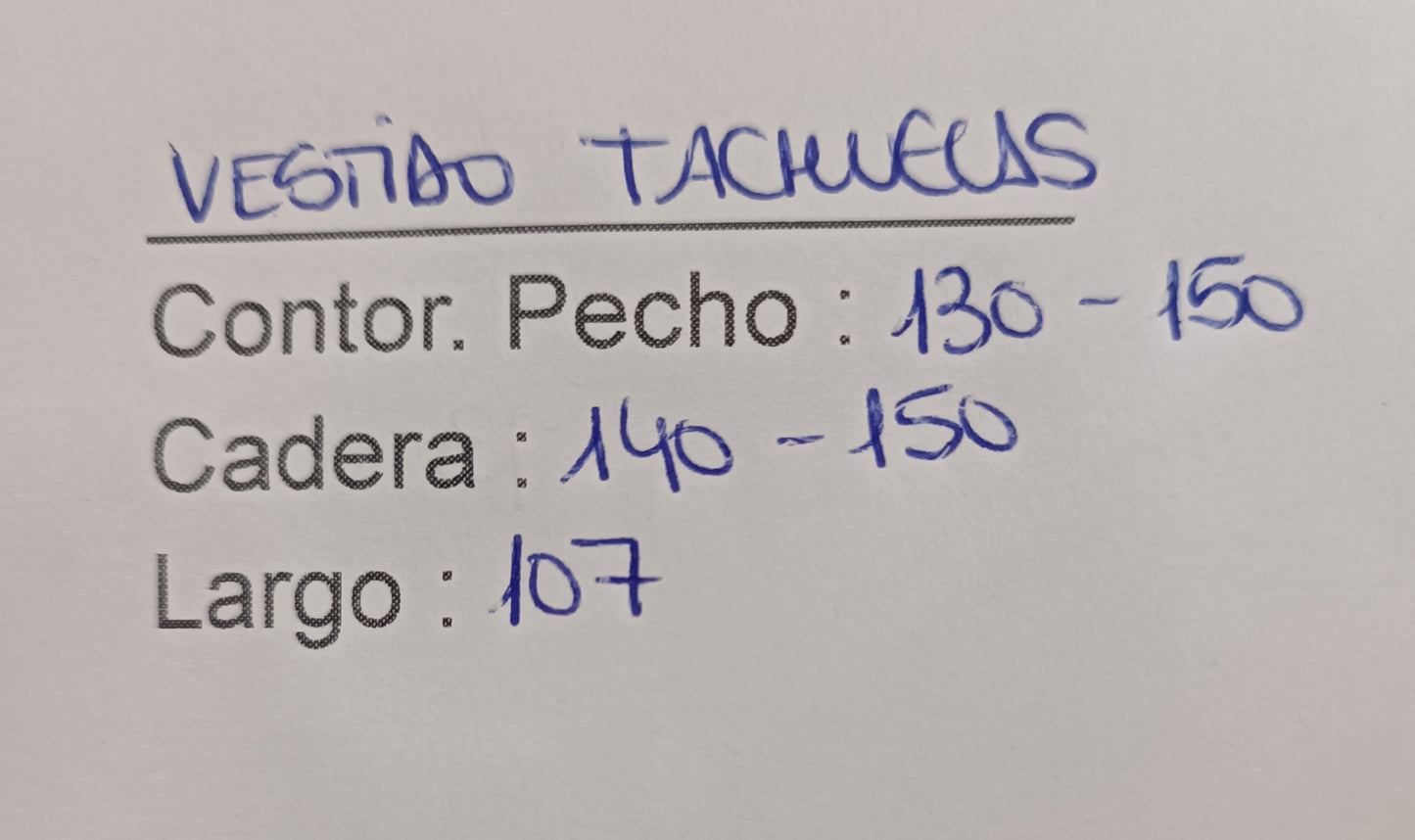 Vestido Tachuelas