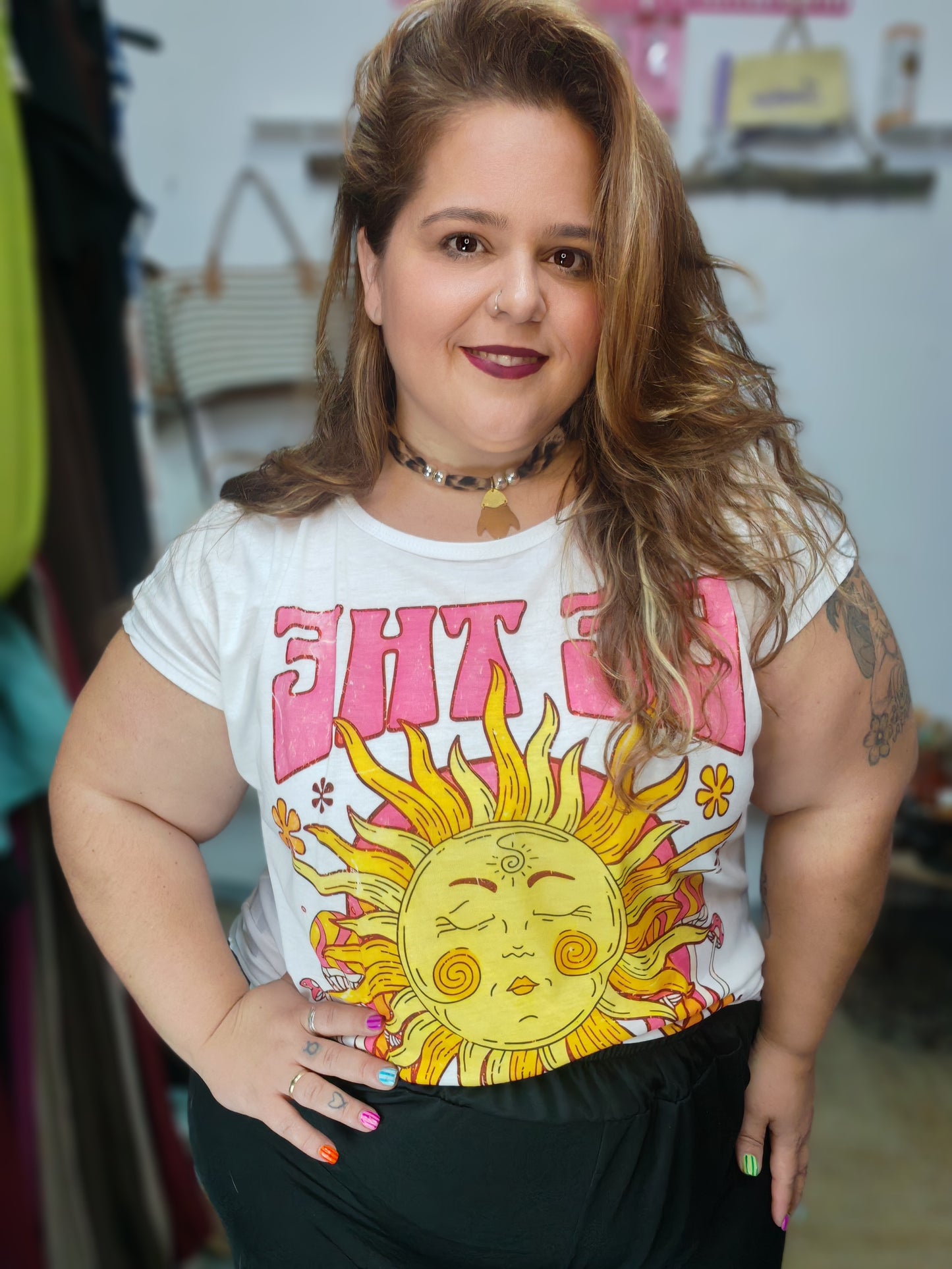 Camiseta estampada