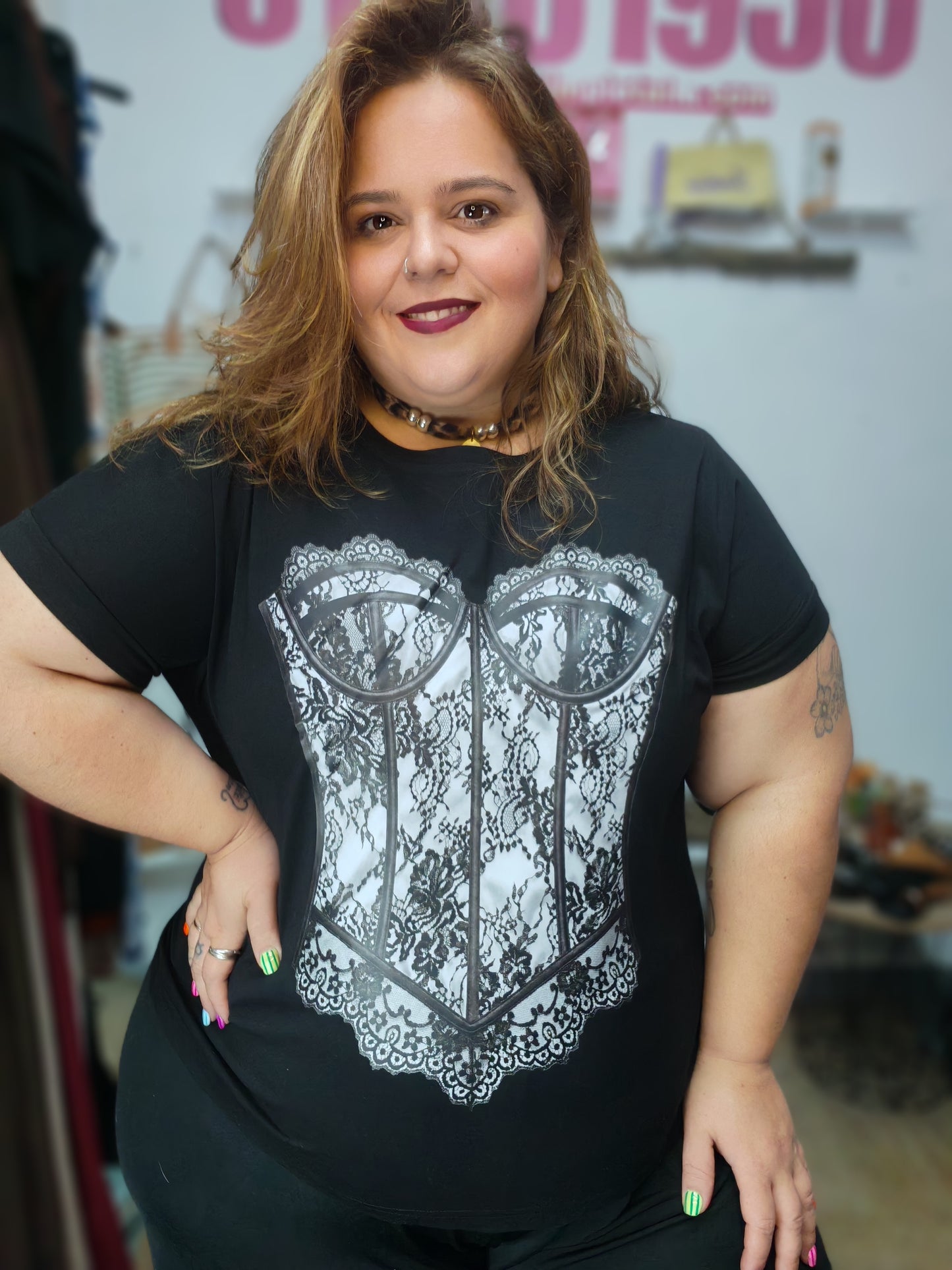 Camiseta Corset