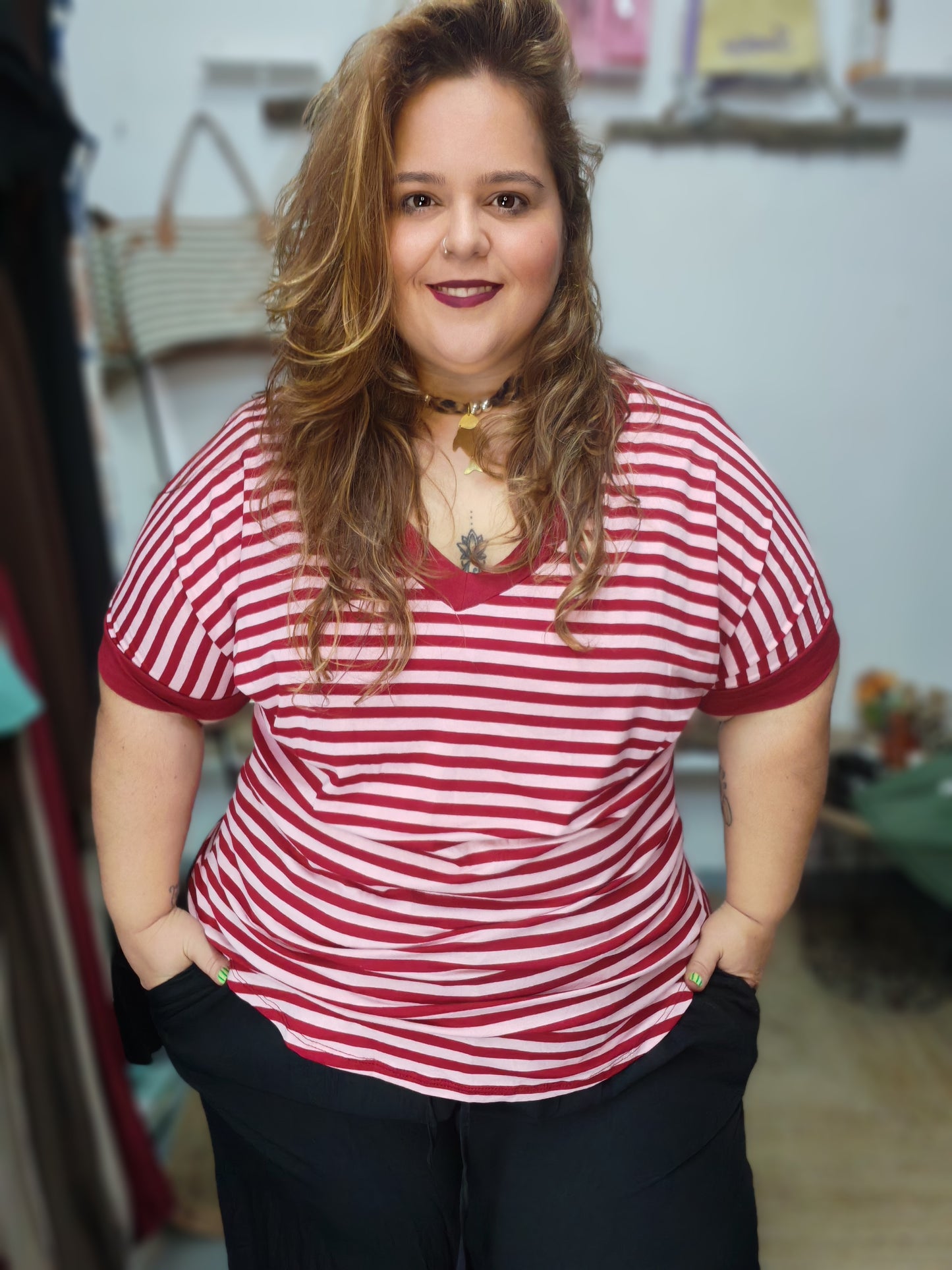 Camiseta Rayas