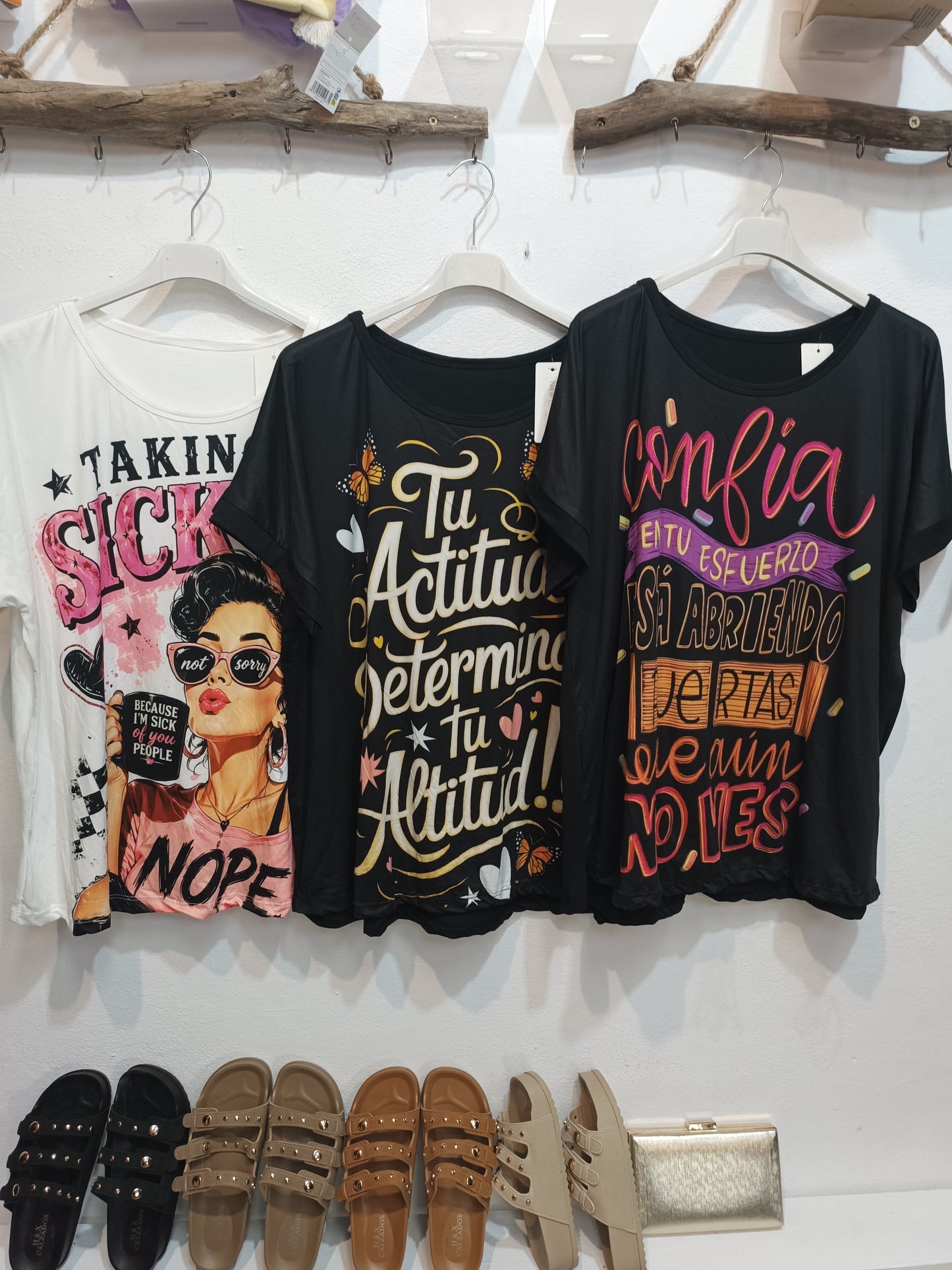 Camiseta positiva