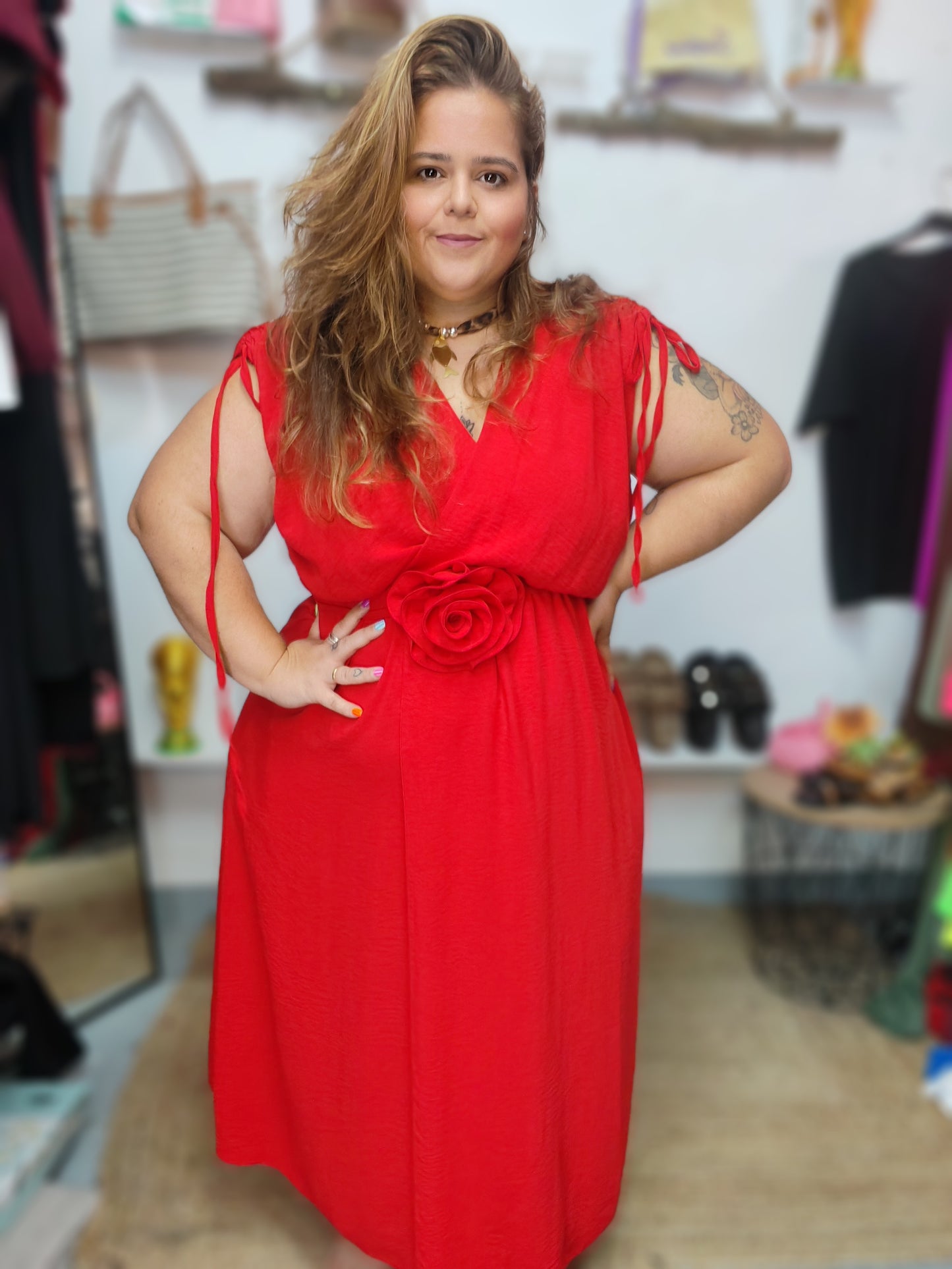 Vestido flor