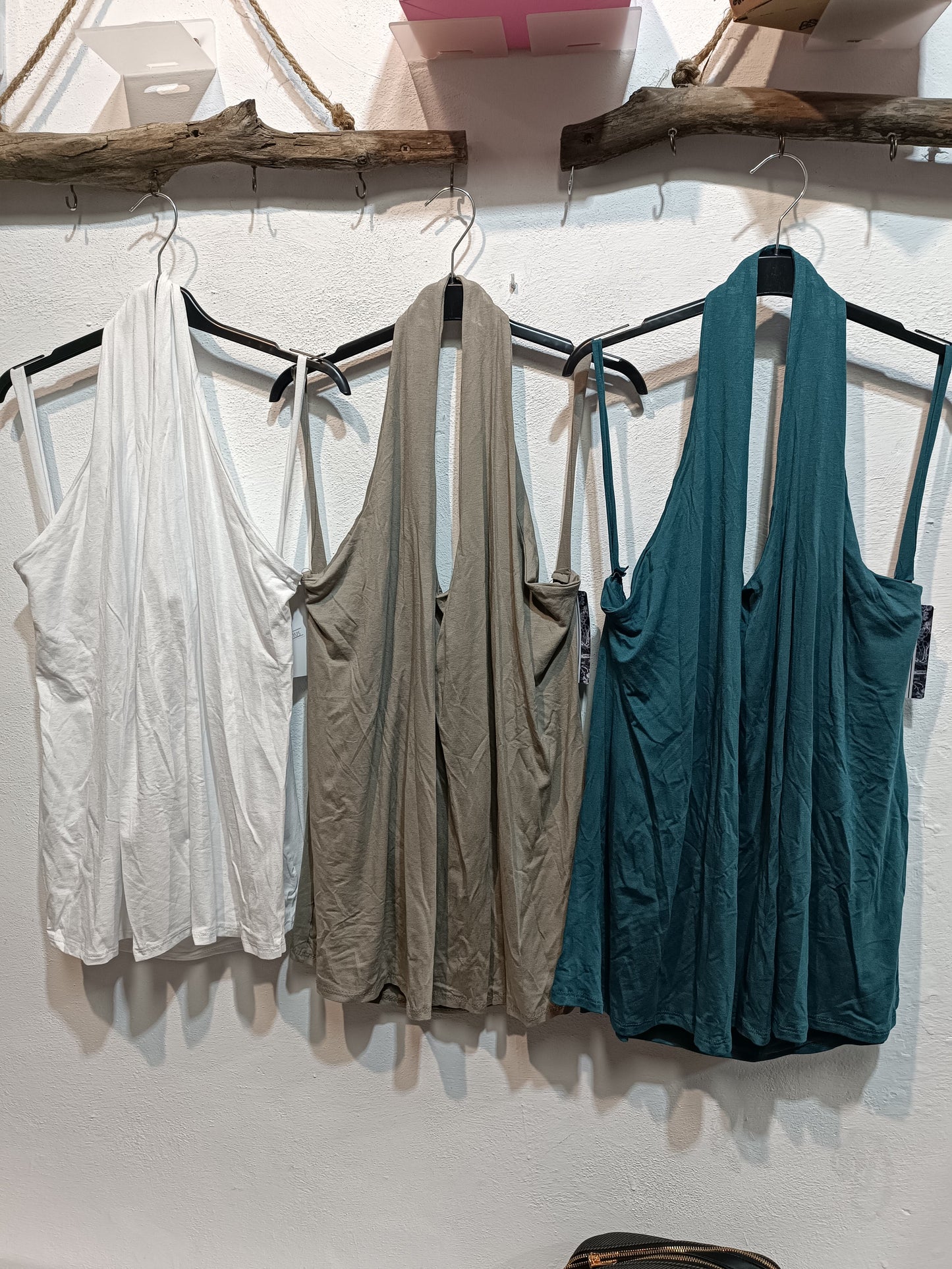 Blusa al cuello