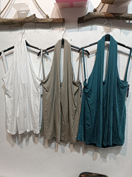 Blusa al cuello