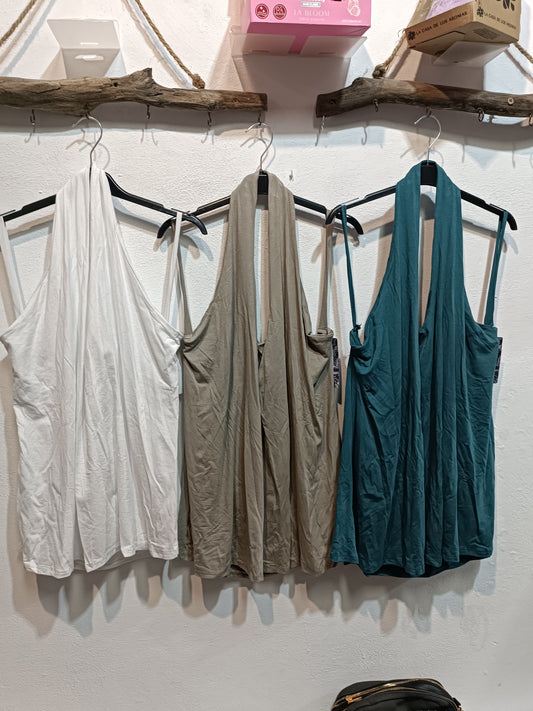 Blusa al cuello