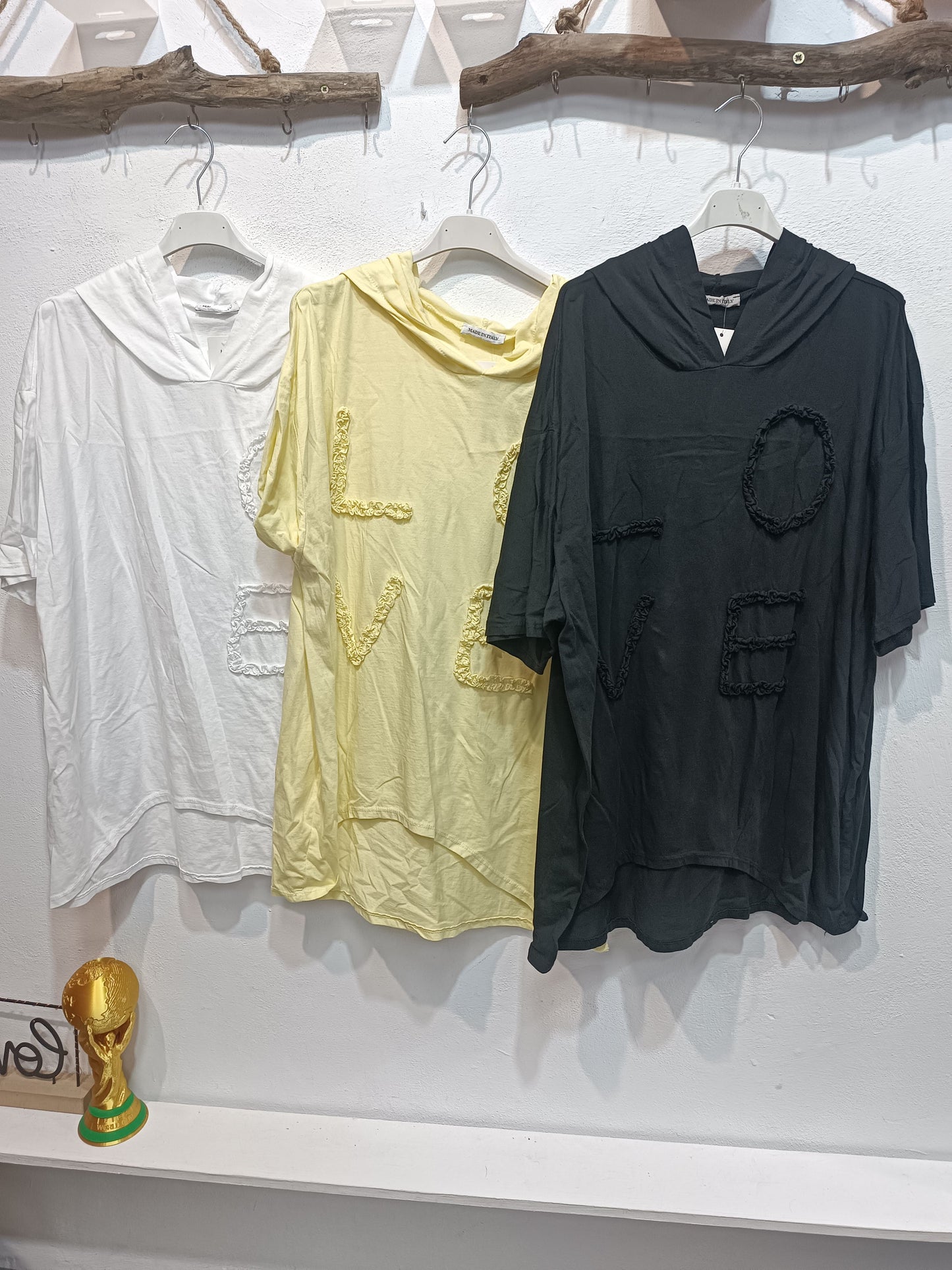 Camiseta capucha  LOVE