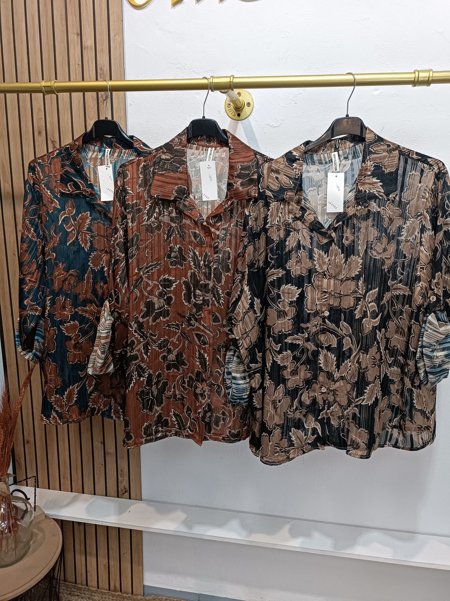 Camisa flower