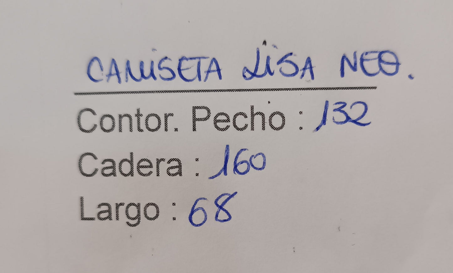 Camiseta Neo