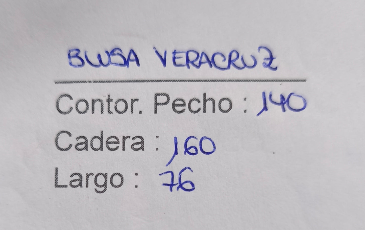 Blusa Veracruz