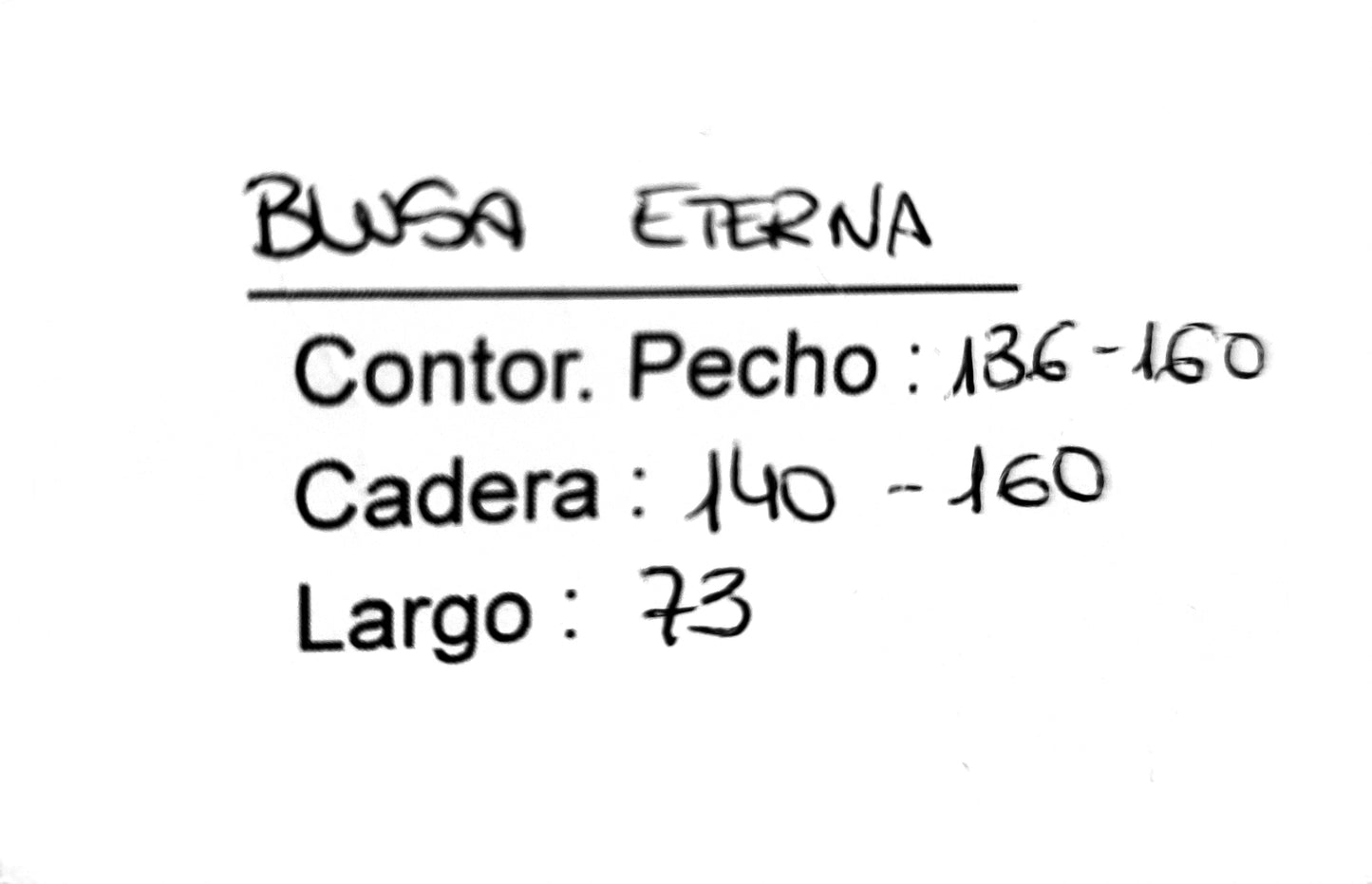 Blusa Eterna