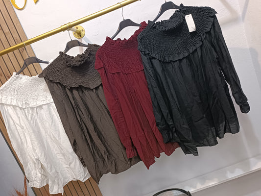 Blusa  Cuello  Baby