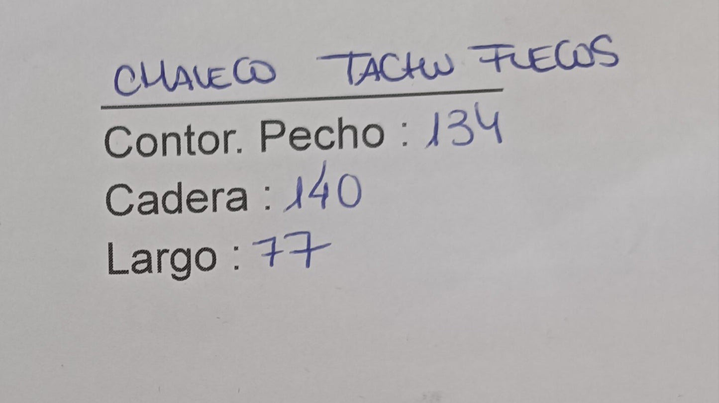 Chaleco Tachu  Flecos