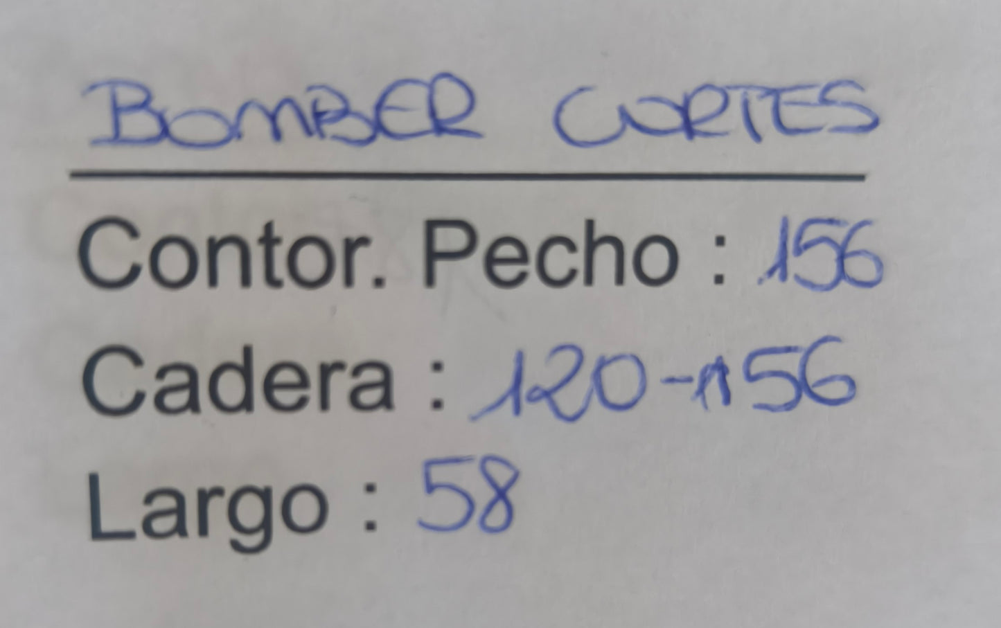 Bomber Cortes