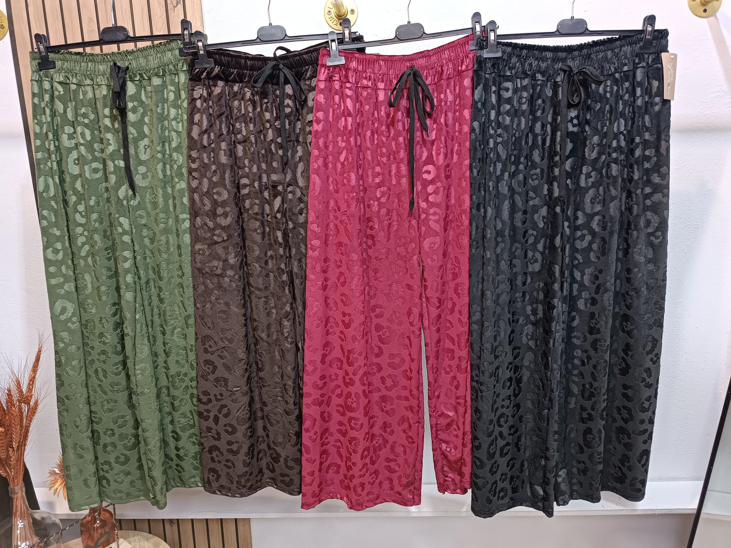 Pantalón Animal Terciopelo