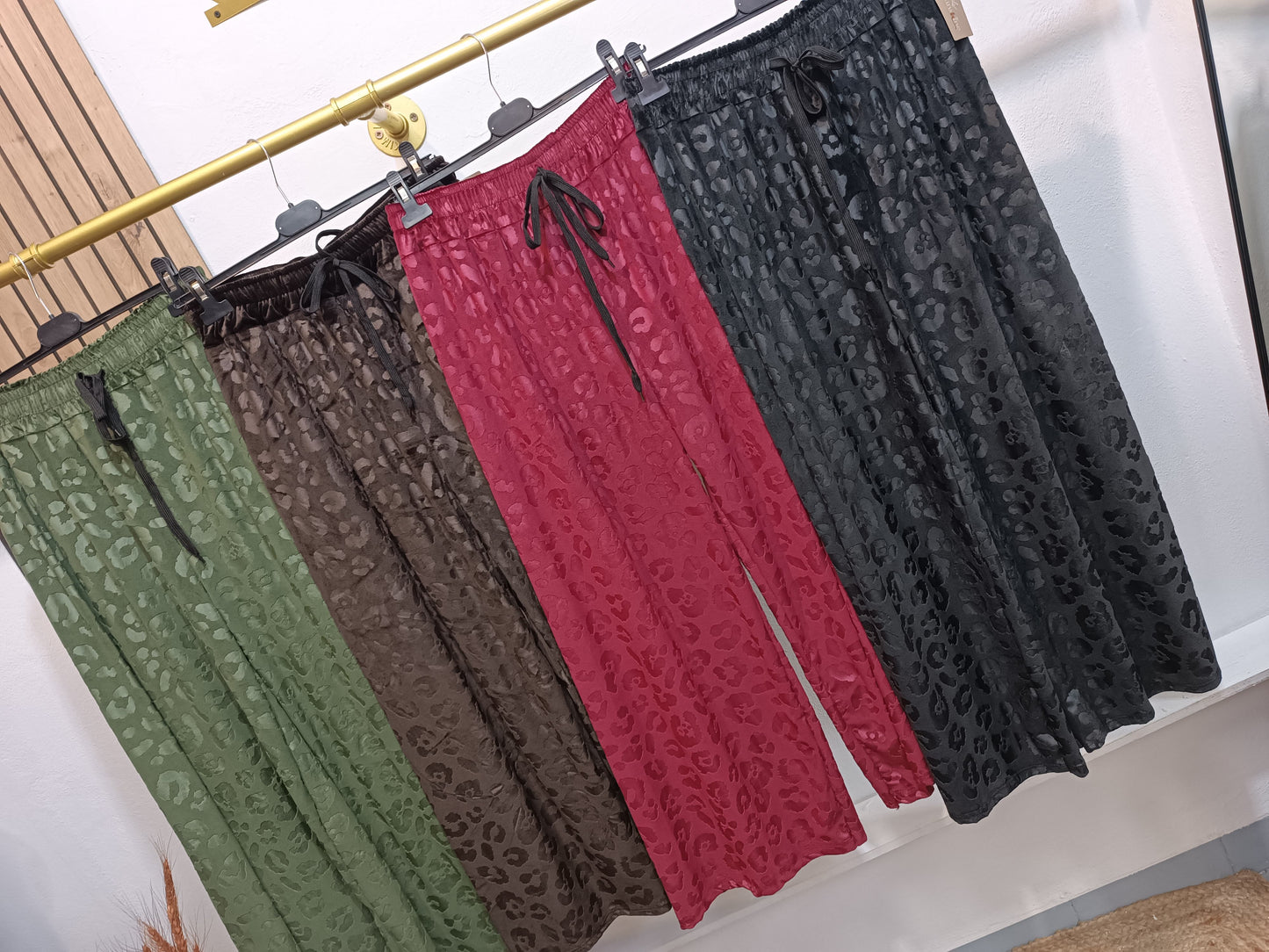 Pantalón Animal Terciopelo