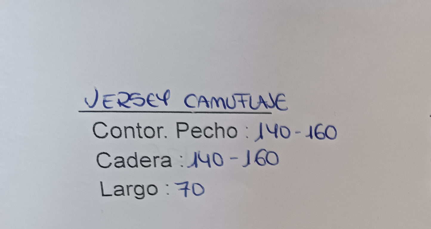 Jersey Camuflaje