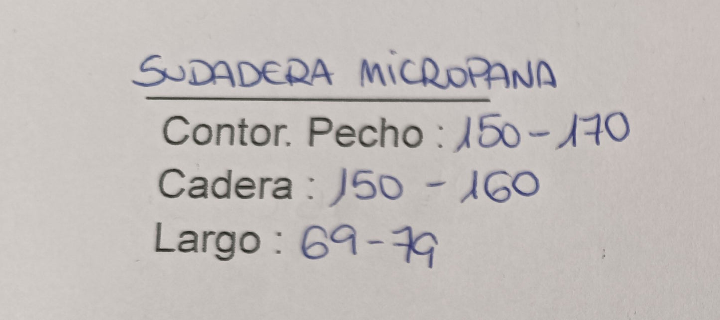 Sudadera MicroPana