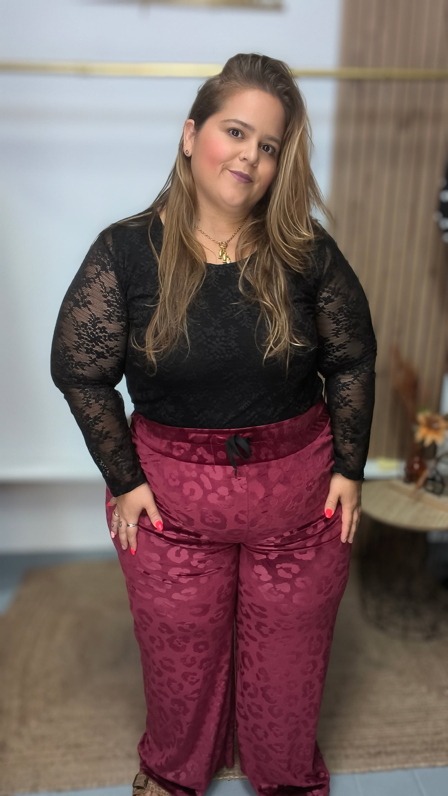 Pantalón Animal Terciopelo