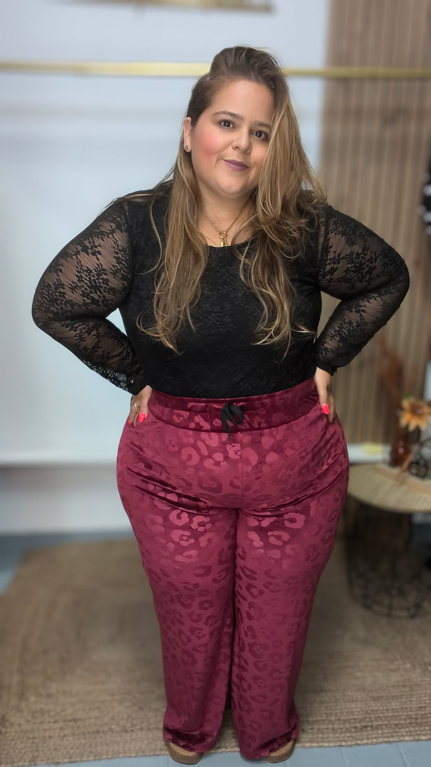 Pantalón Animal Terciopelo