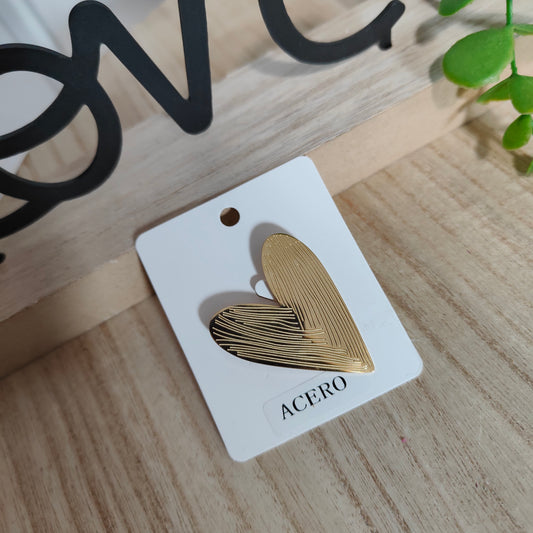 Broche corazón