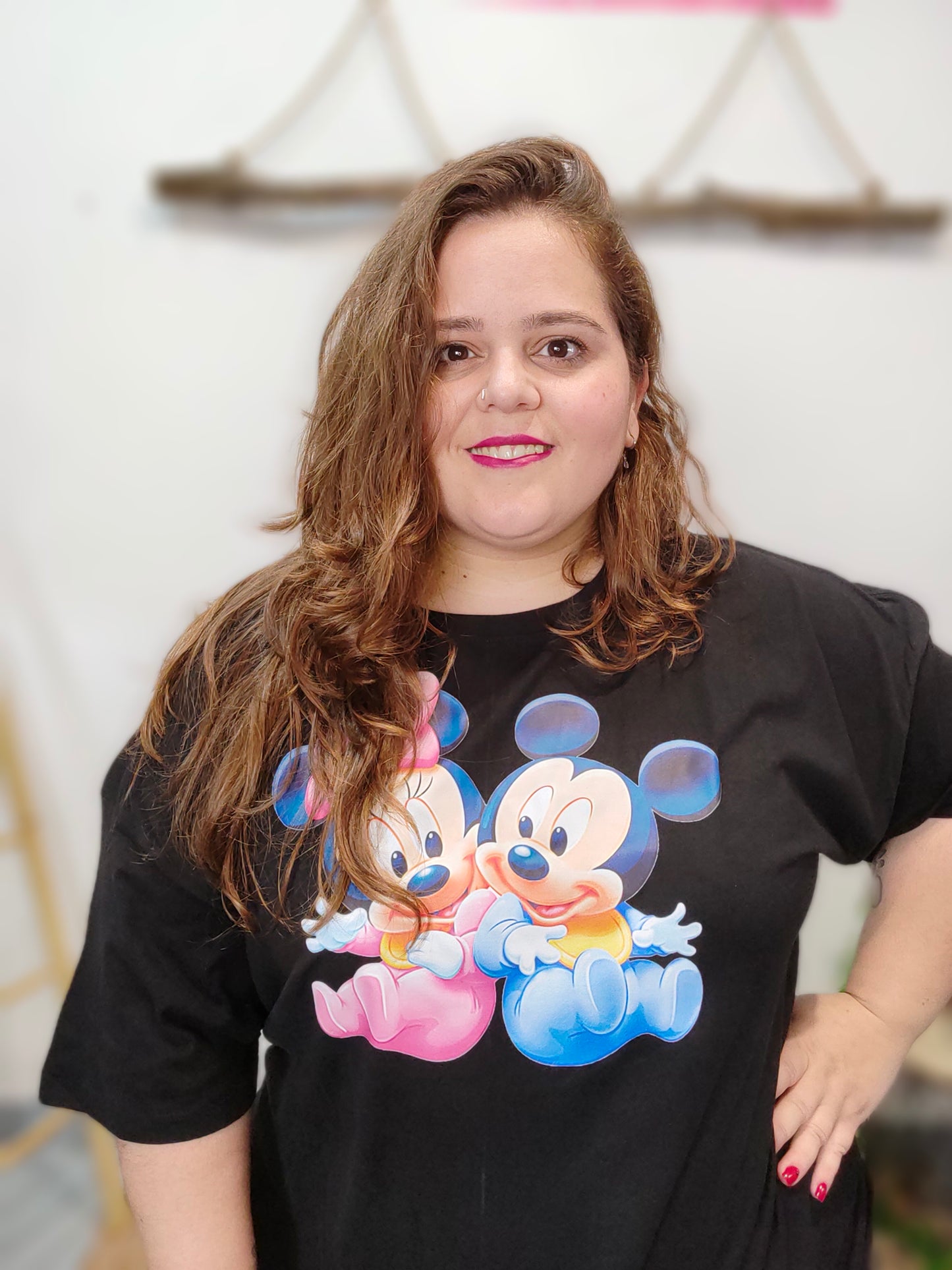 Camiseta baby pareja disney