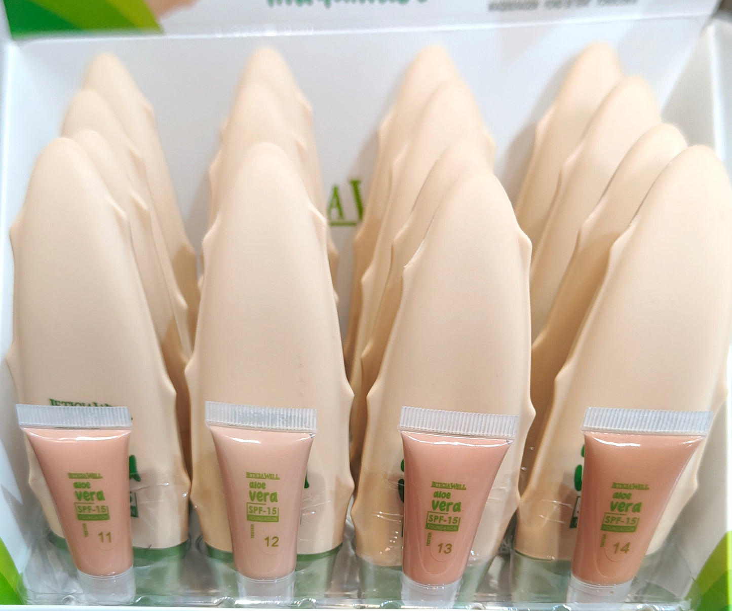 Maquillaje Aloe Vera SFP15