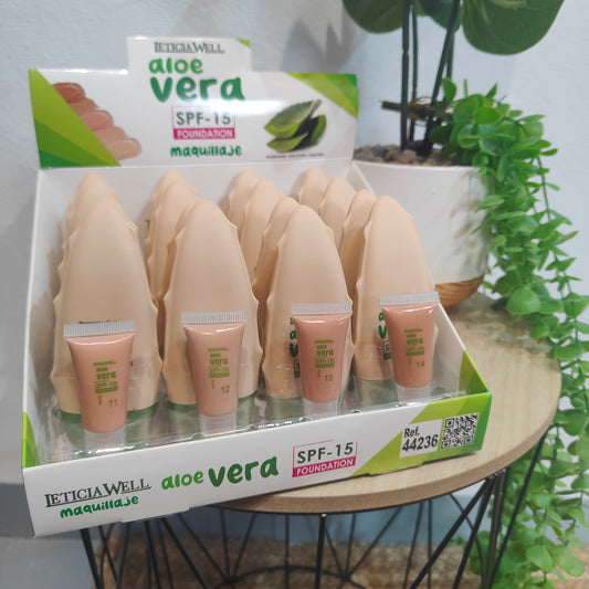 Maquillaje Aloe Vera SFP15