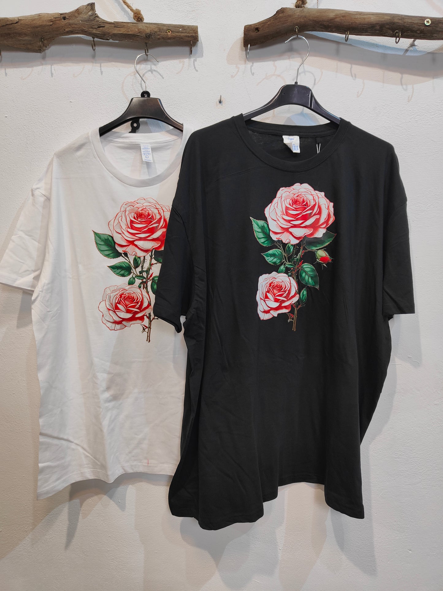 Camiseta Rosas