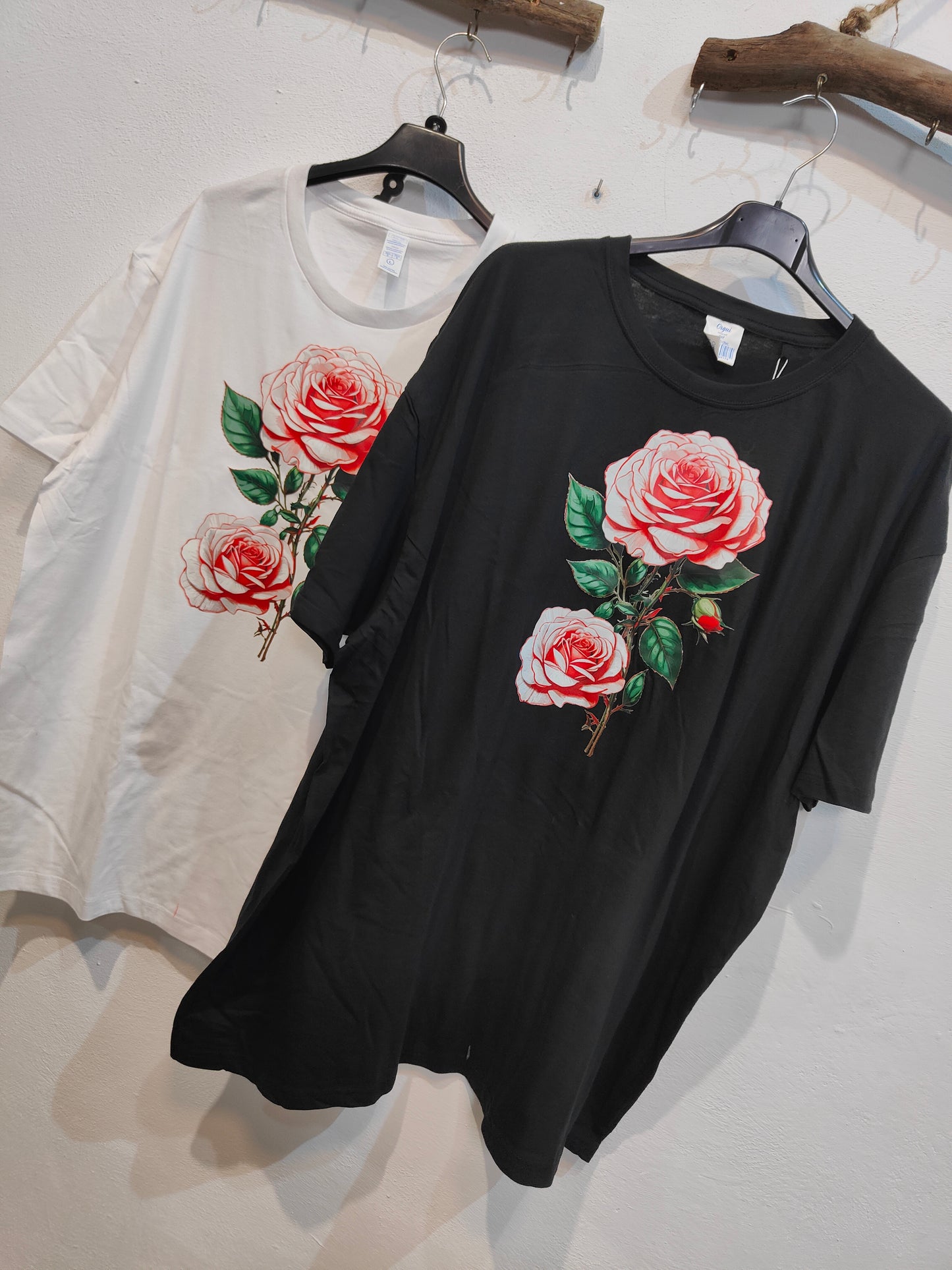 Camiseta Rosas