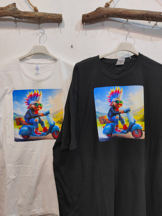 Camiseta abuelita moto