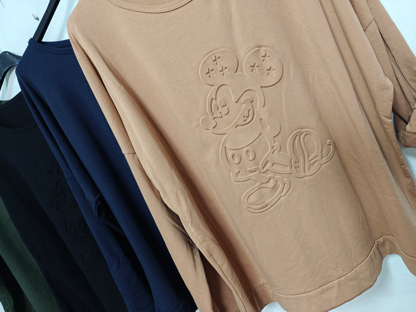 Sudadera Mickey relieve