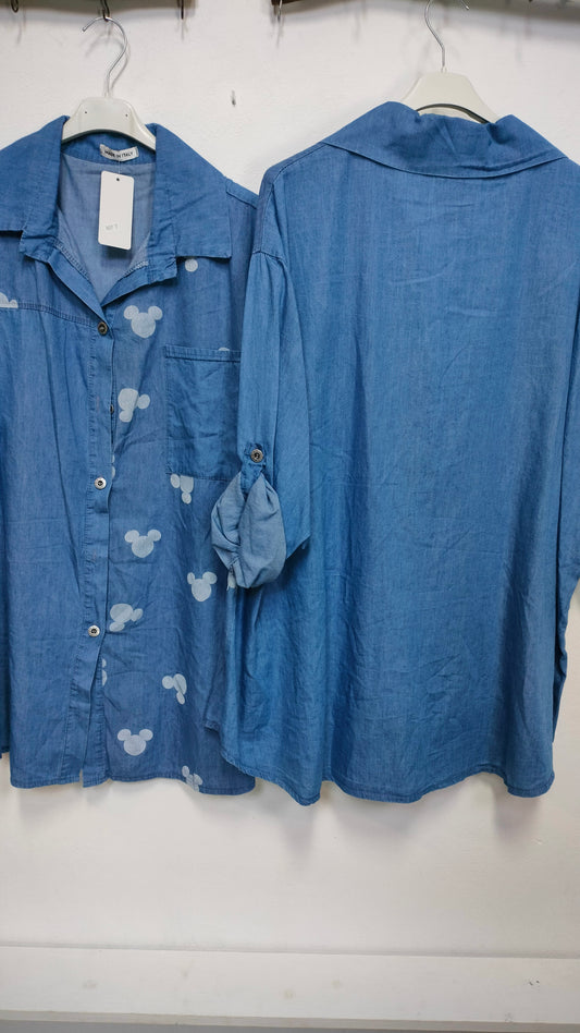 Camisa Vaquera Disney