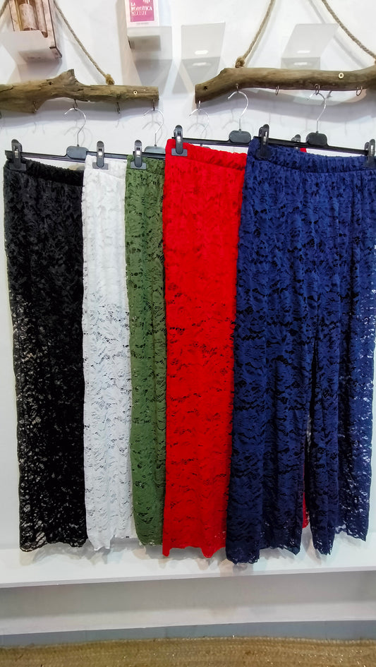 Pantalón Encaje