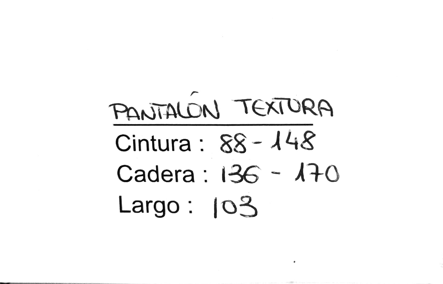 Pantalón Textura