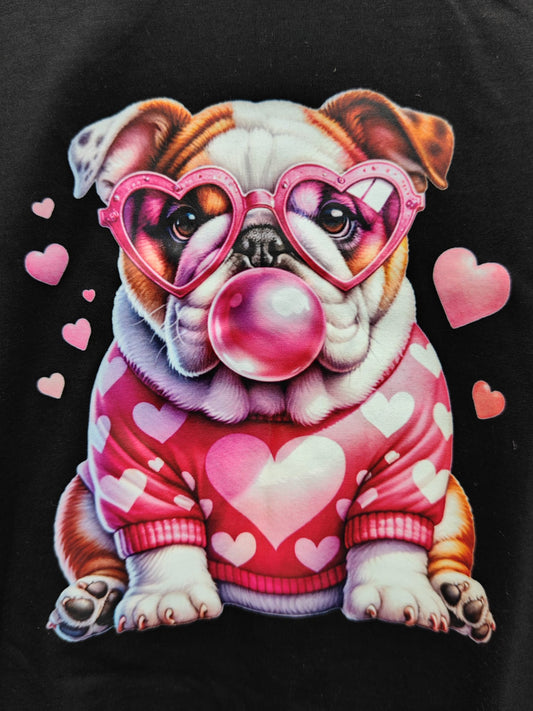 Camiseta Bulldog pink
