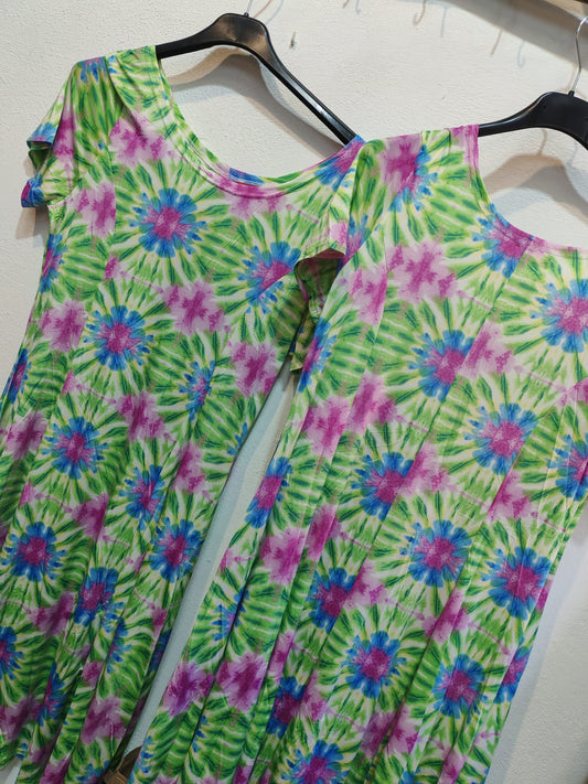 Vestido tie die