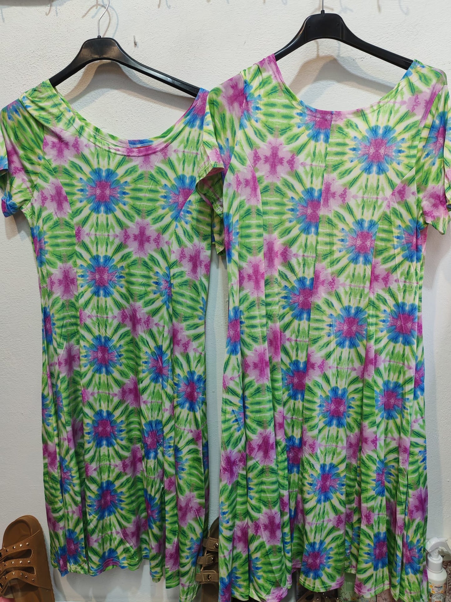 Vestido tie die