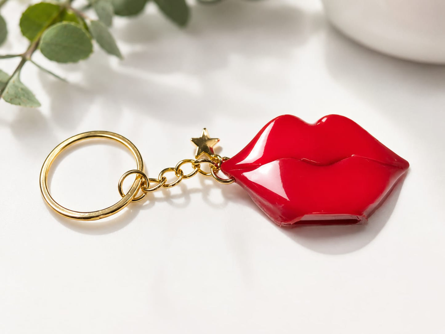 llavero abre latas labios
