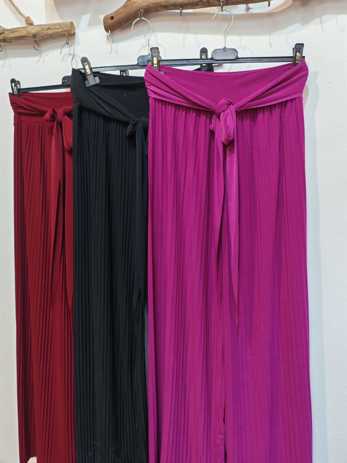 Pantalon plisado