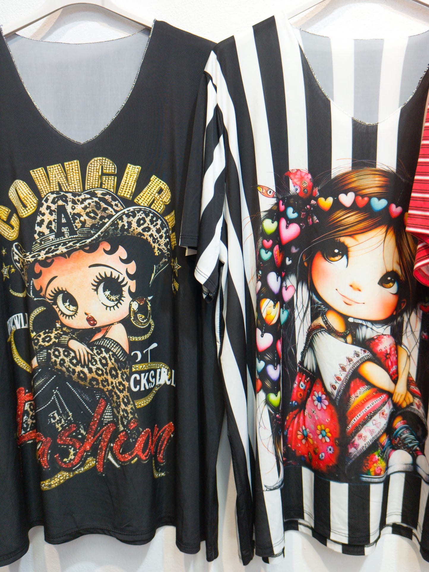 Camiseta licra estampada