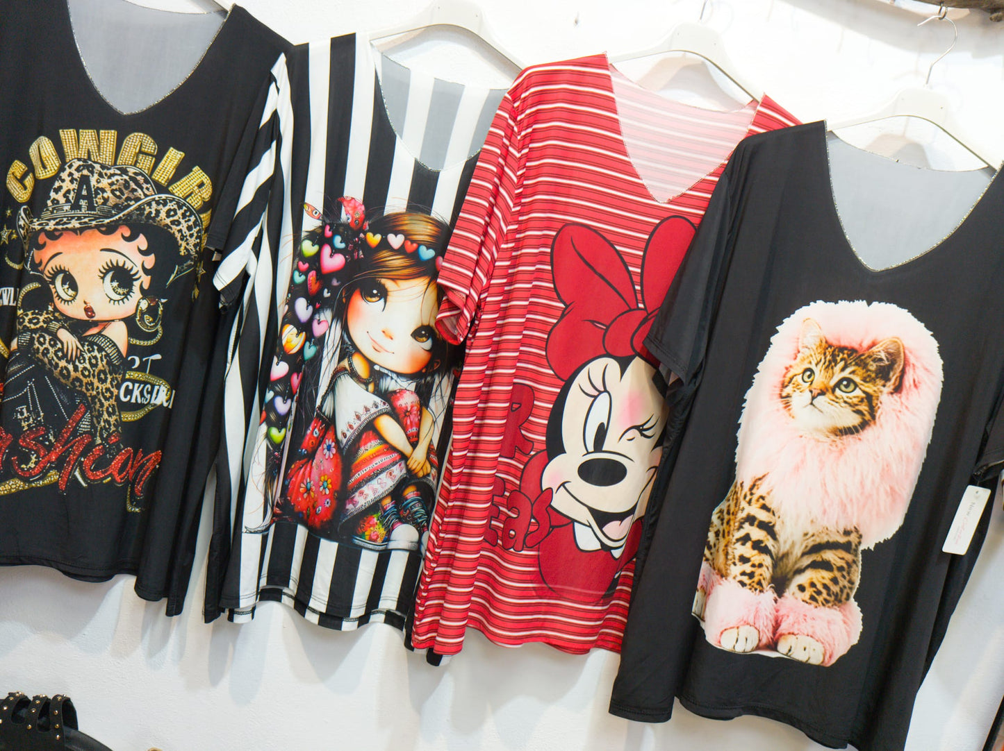 Camiseta licra estampada