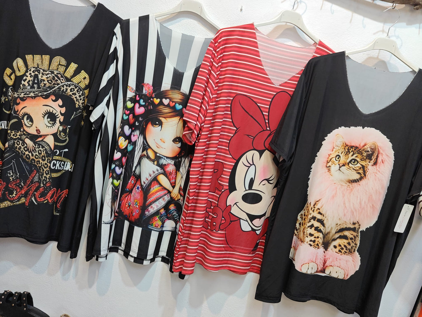 Camiseta licra estampada