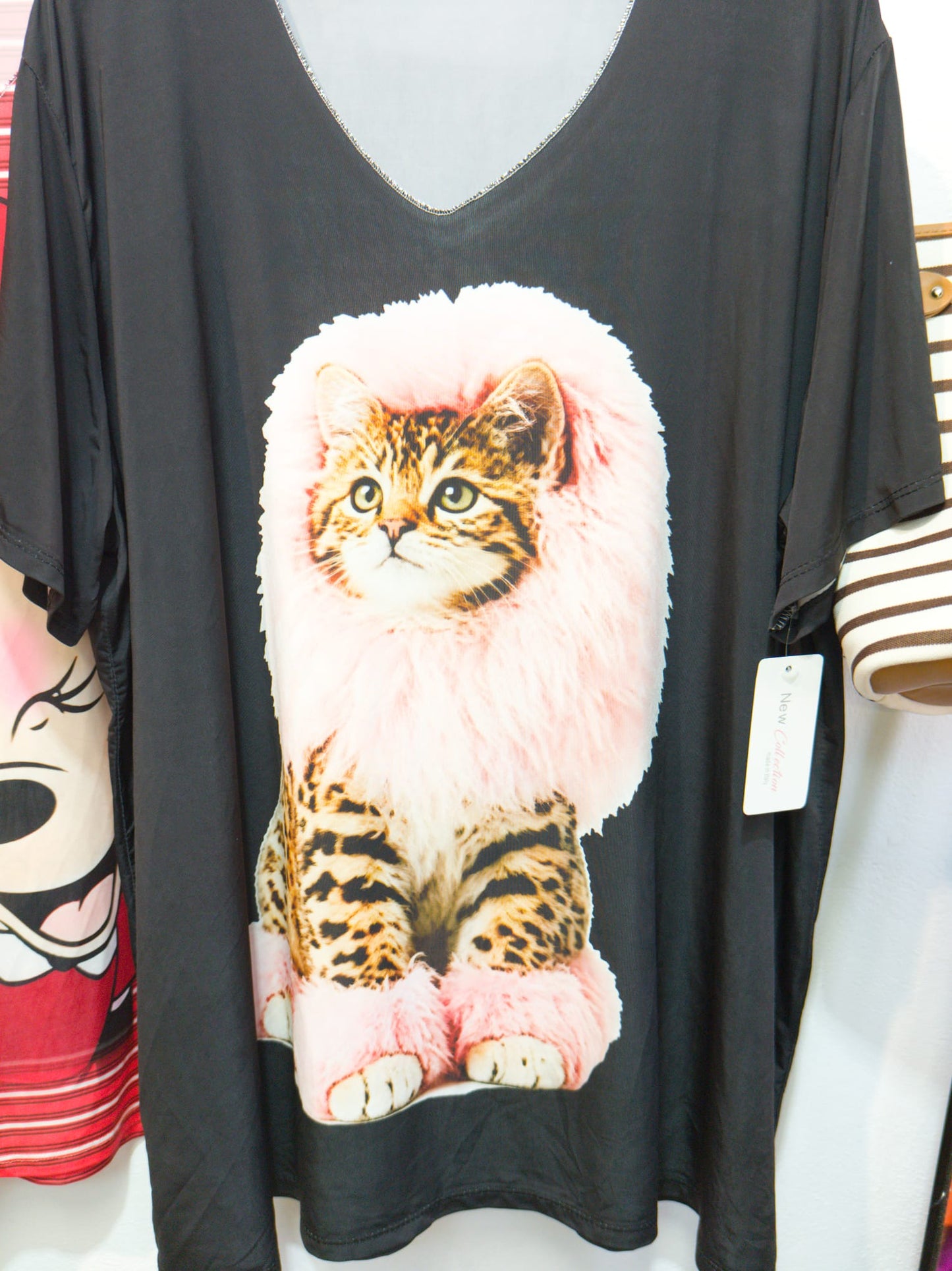 Camiseta licra estampada