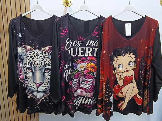 Camiseta Eva Estampada