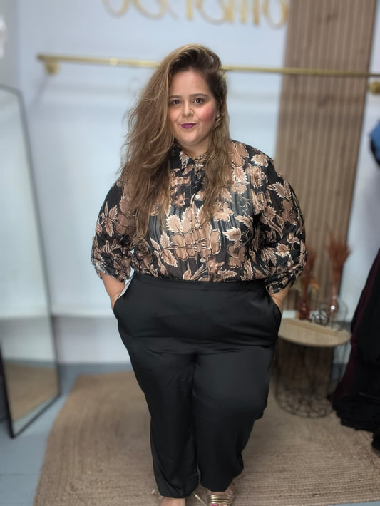 Pantalón saten bombacho