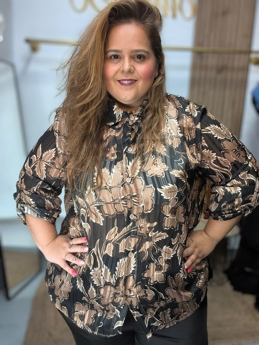 Camisa flower