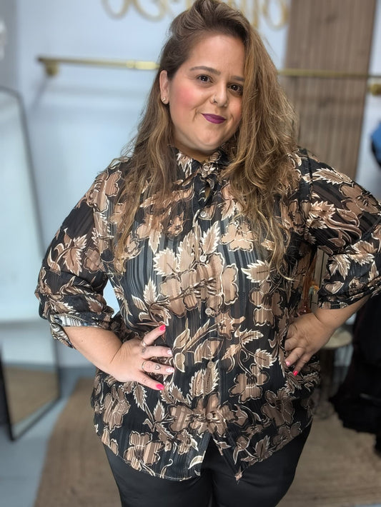 Camisa flower