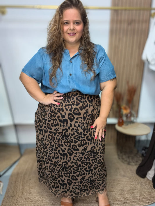 Falda Tul Animal Print